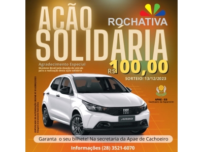 Ação Solidária Rochativa x Apae