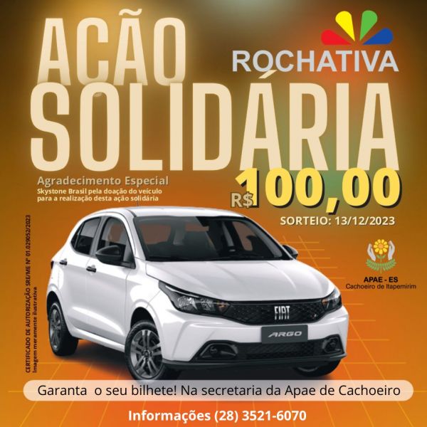 Ação Solidária Rochativa x Apae